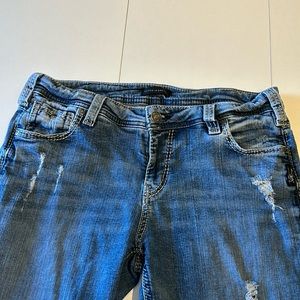 Silver Jeans Co. Girlfriend Jeans Size 31 / 29
